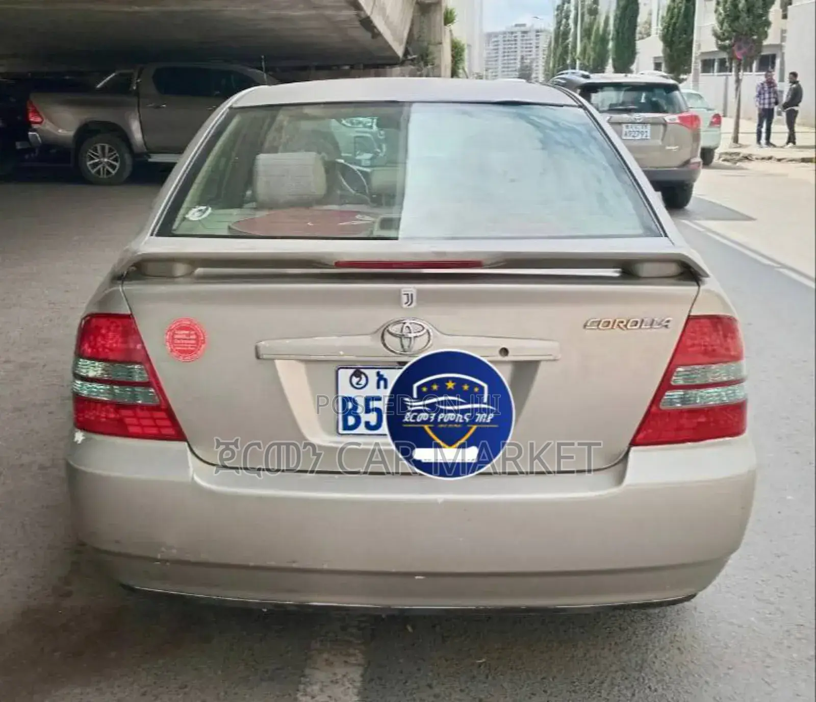 Toyota Corolla Sedan 2003 Gold