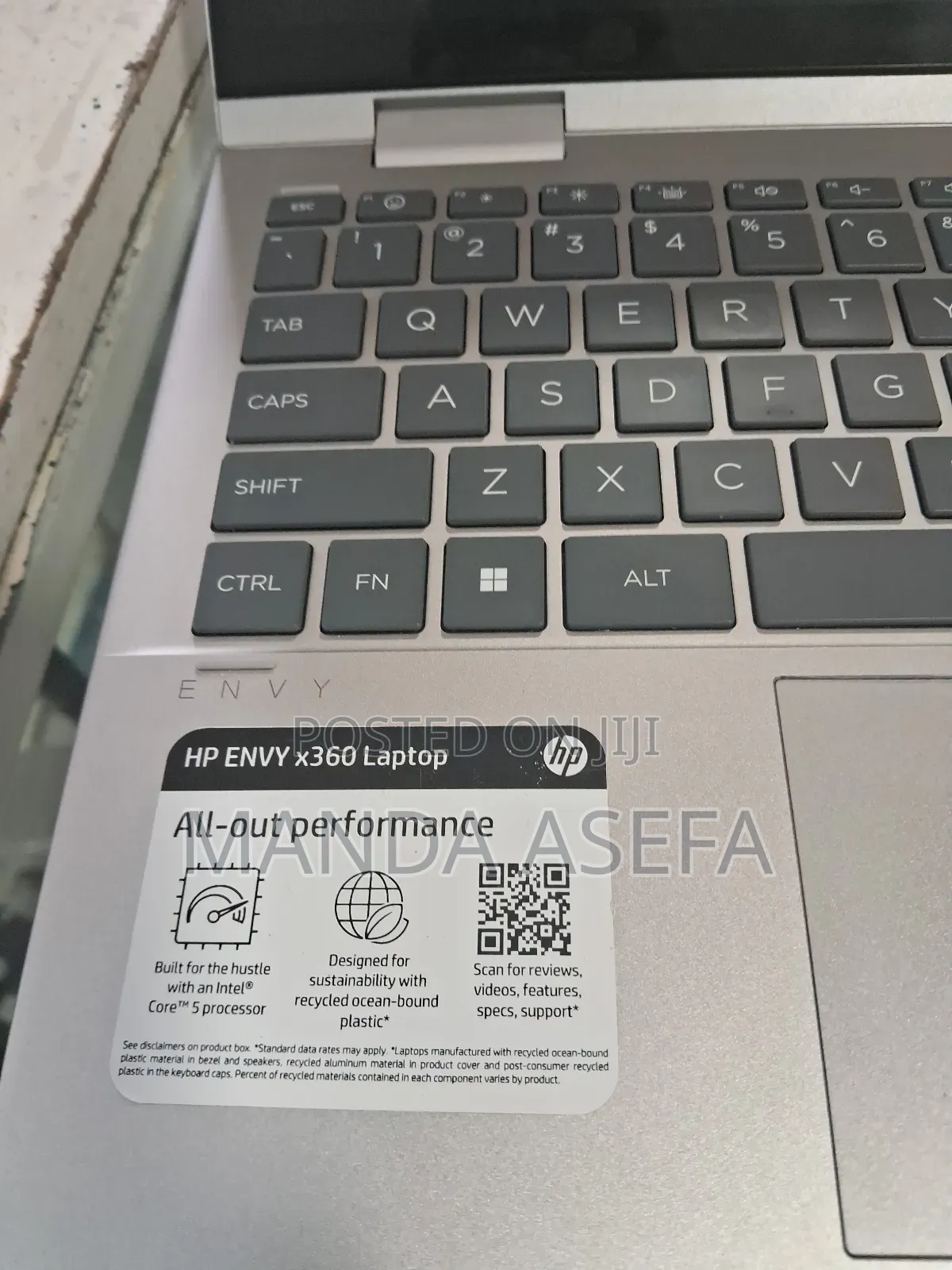 New Laptop HP Envy X360 8GB Intel Core Ultra 5 SSD 512GB