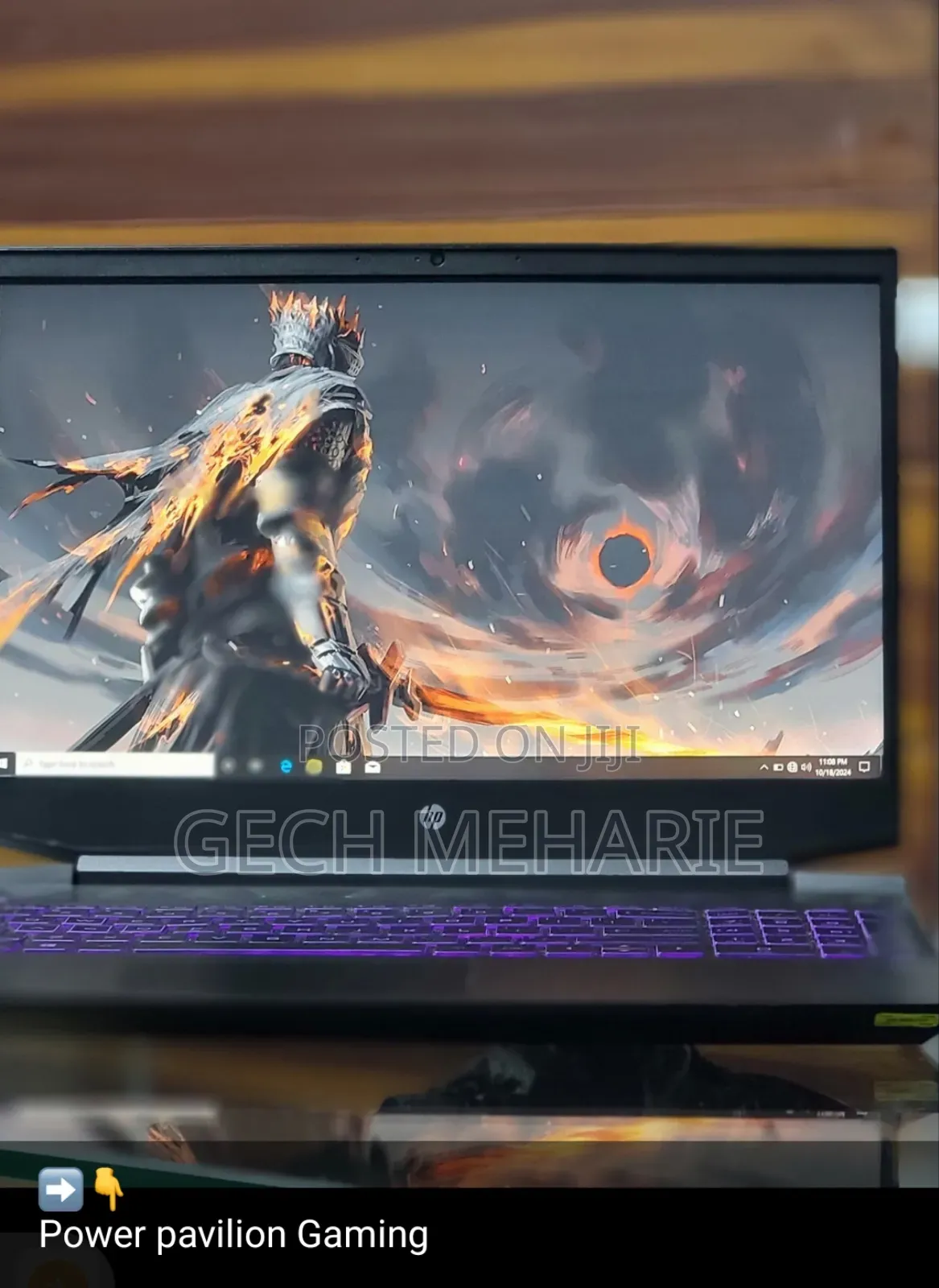 New Laptop HP Pavilion Power 15 8GB AMD Ryzen 7 SSD 512GB