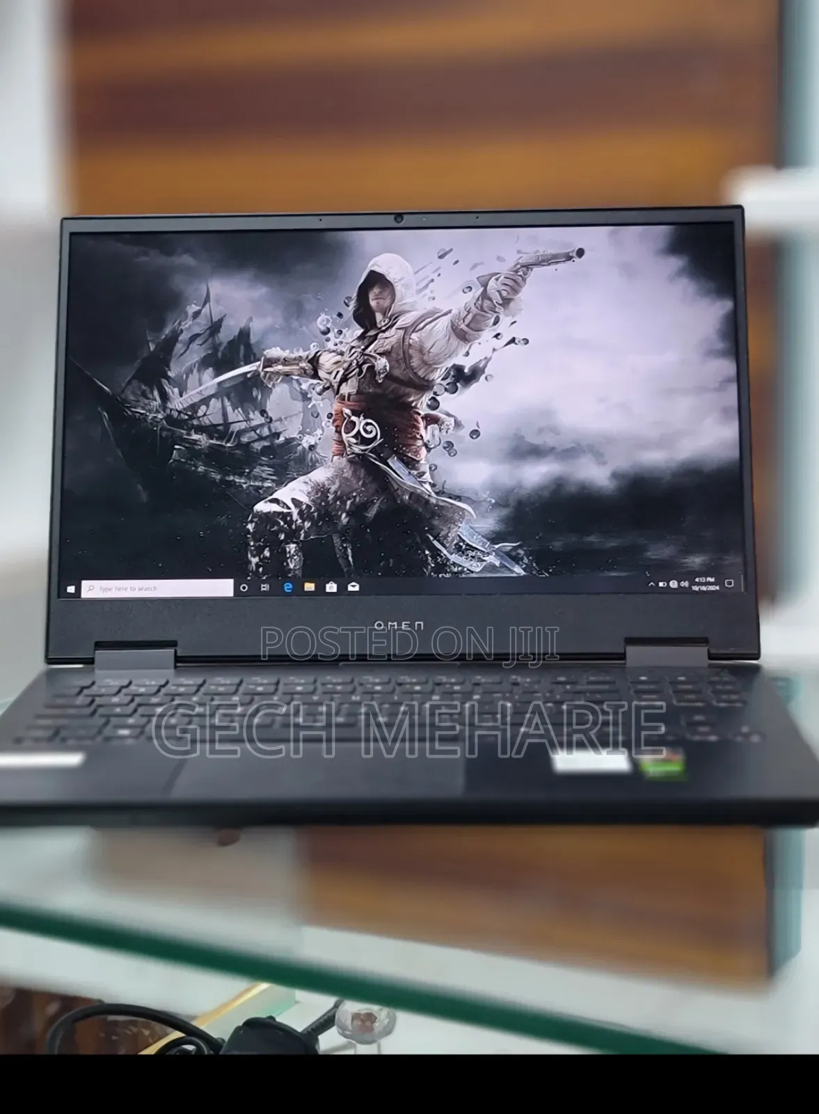 New Laptop HP Omen 15 8GB AMD Ryzen 7 SSD 512GB