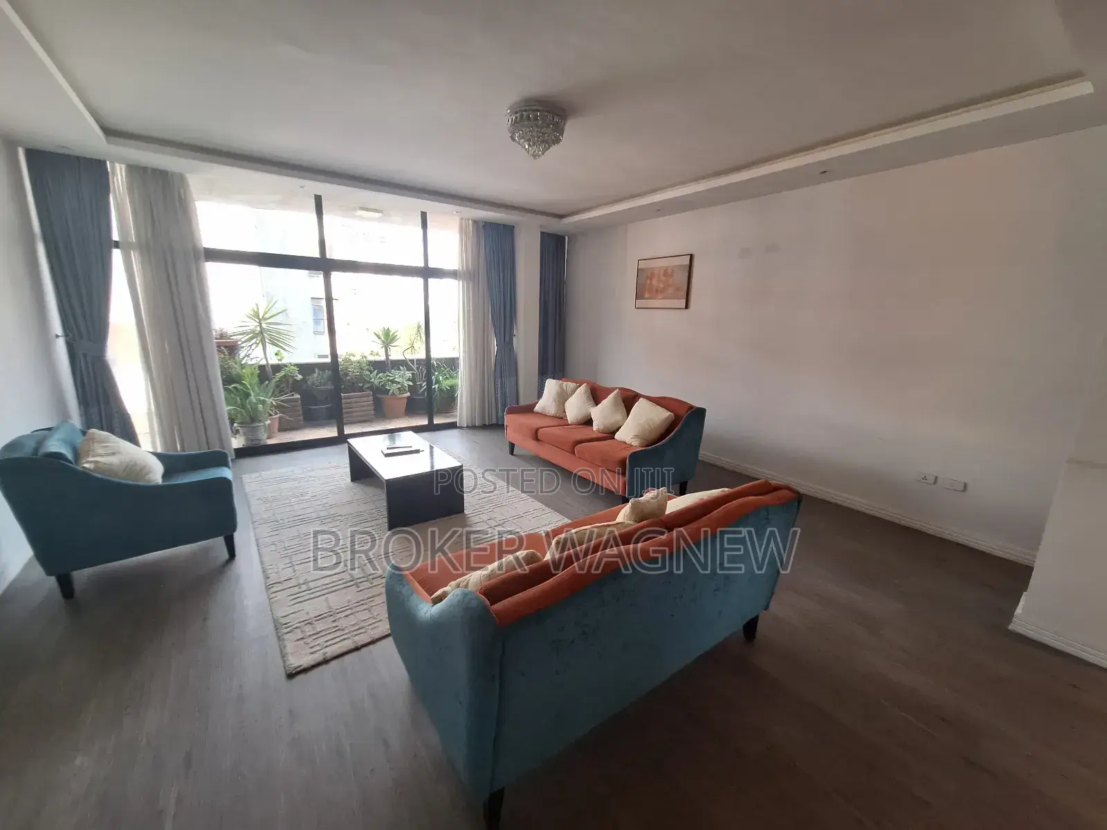 Furnished 3bdrm Apartment in Kirkos for rent