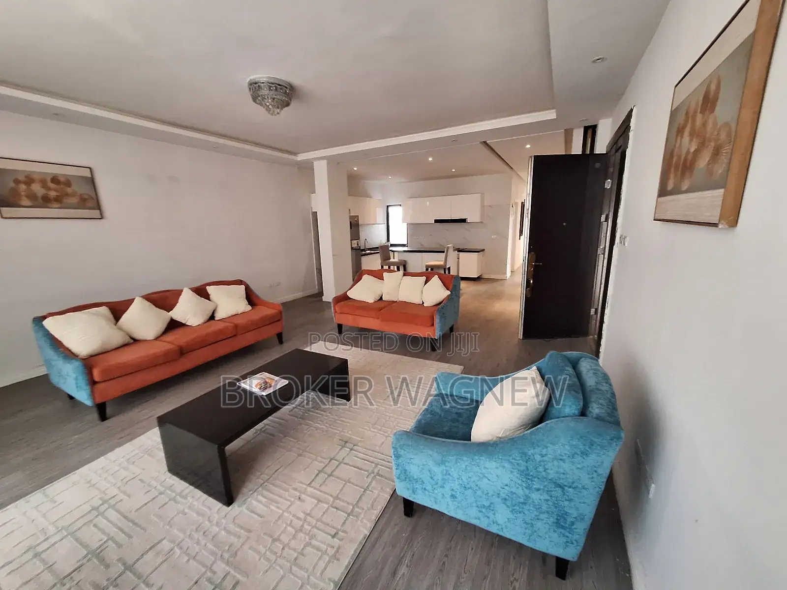 Furnished 3bdrm Apartment in Kirkos for rent
