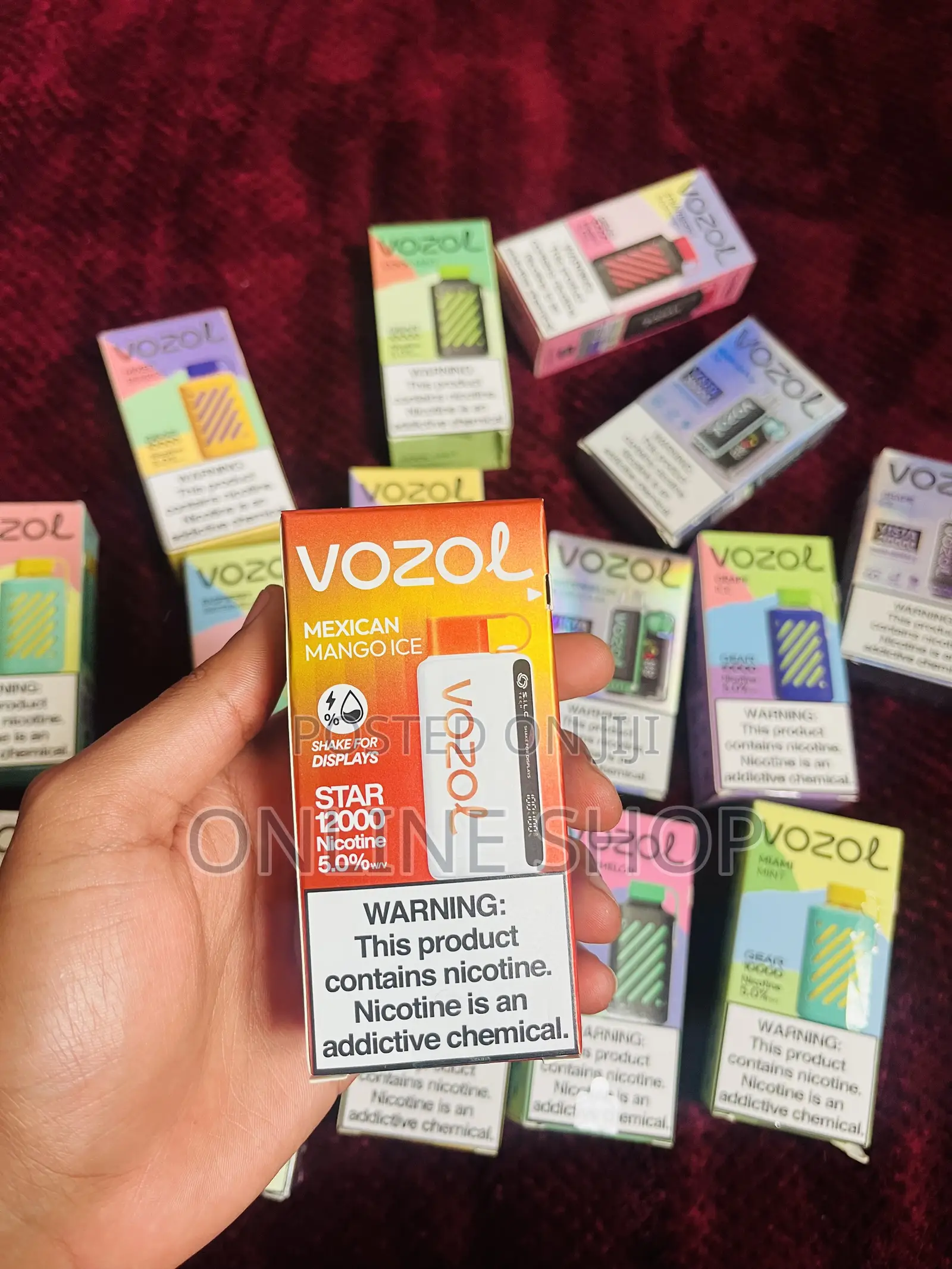Vozol 12000 Puff Vape With Mexican Mango Flavor