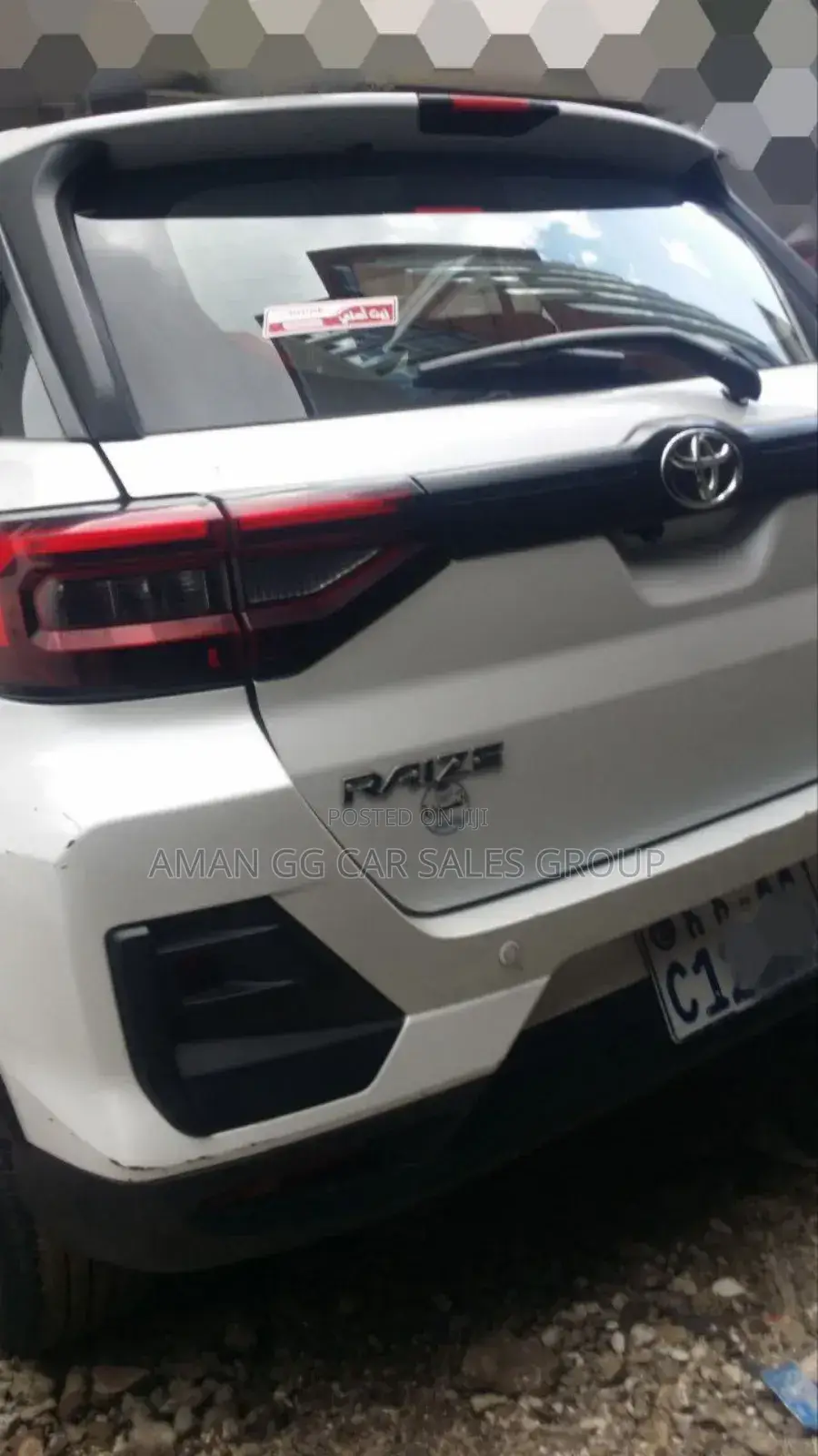 New Toyota Raize 2022 White