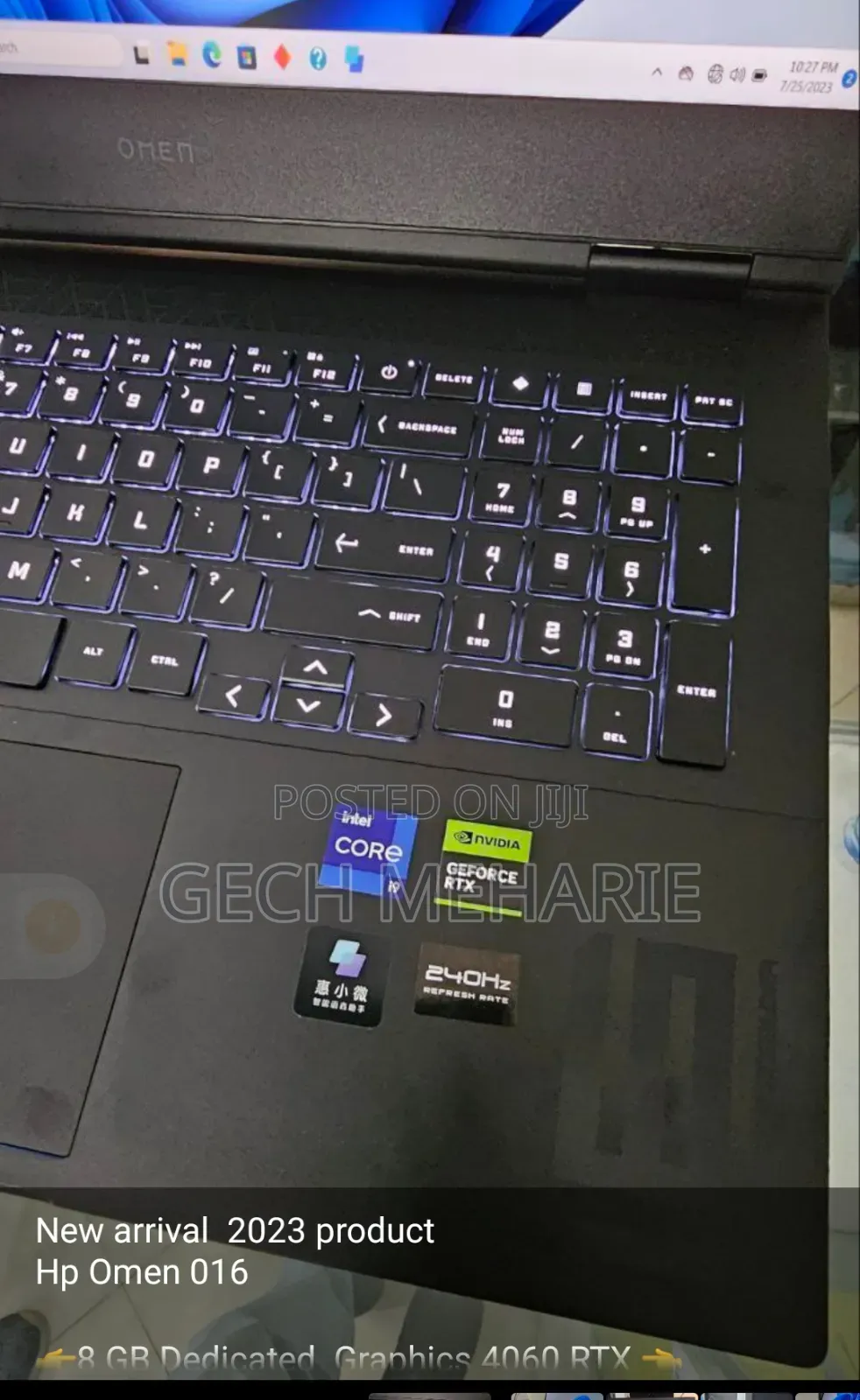 New Laptop HP Omen 16 32GB Intel Core i9 SSD 1T