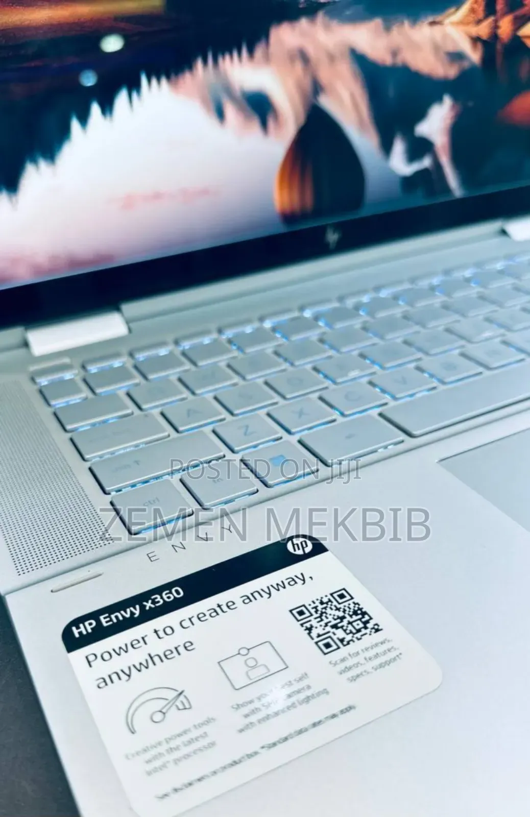 New Laptop HP Envy X360 16GB Intel Core I7 SSD 512GB