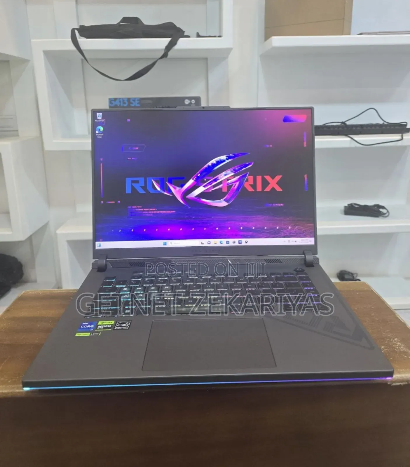 New Laptop Asus ROG Strix G16 G614 16GB Intel Core I7 SSD 1T