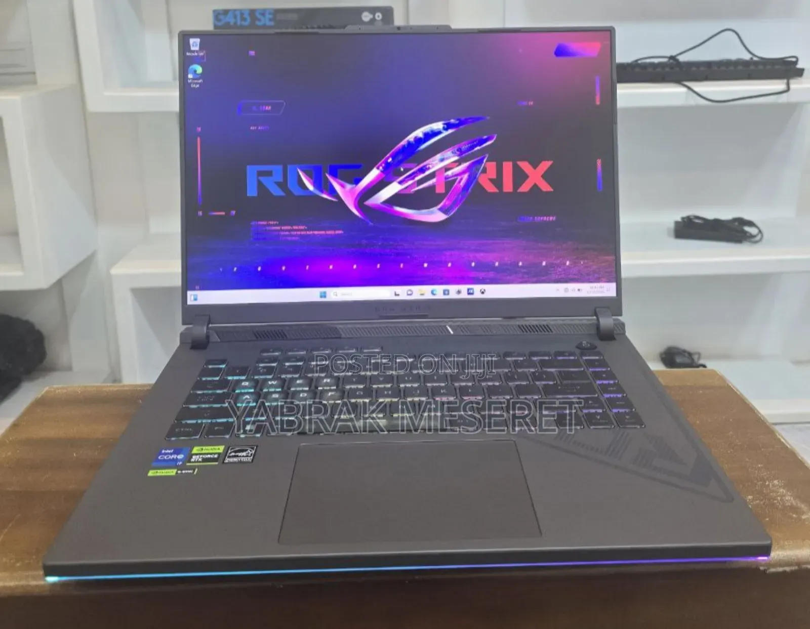 New Laptop Asus ROG Strix G16 G614 16GB Intel Core I7 SSD 1T