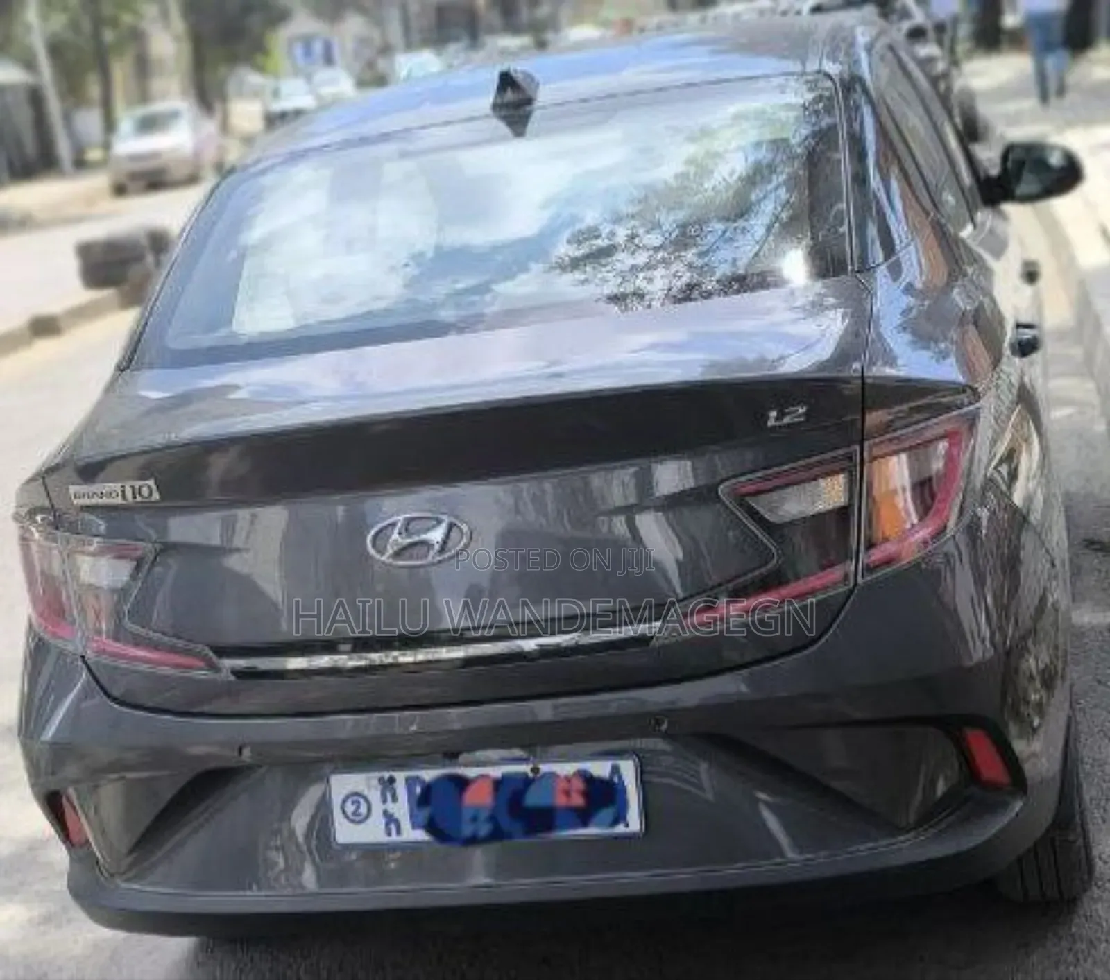 New Hyundai I10 2021 Gray