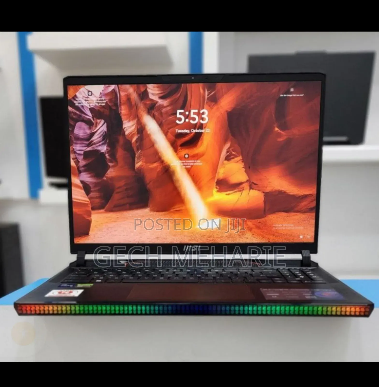 New Laptop MSI Raider GE76 12UGS 16GB Intel Core I9 SSD 1T