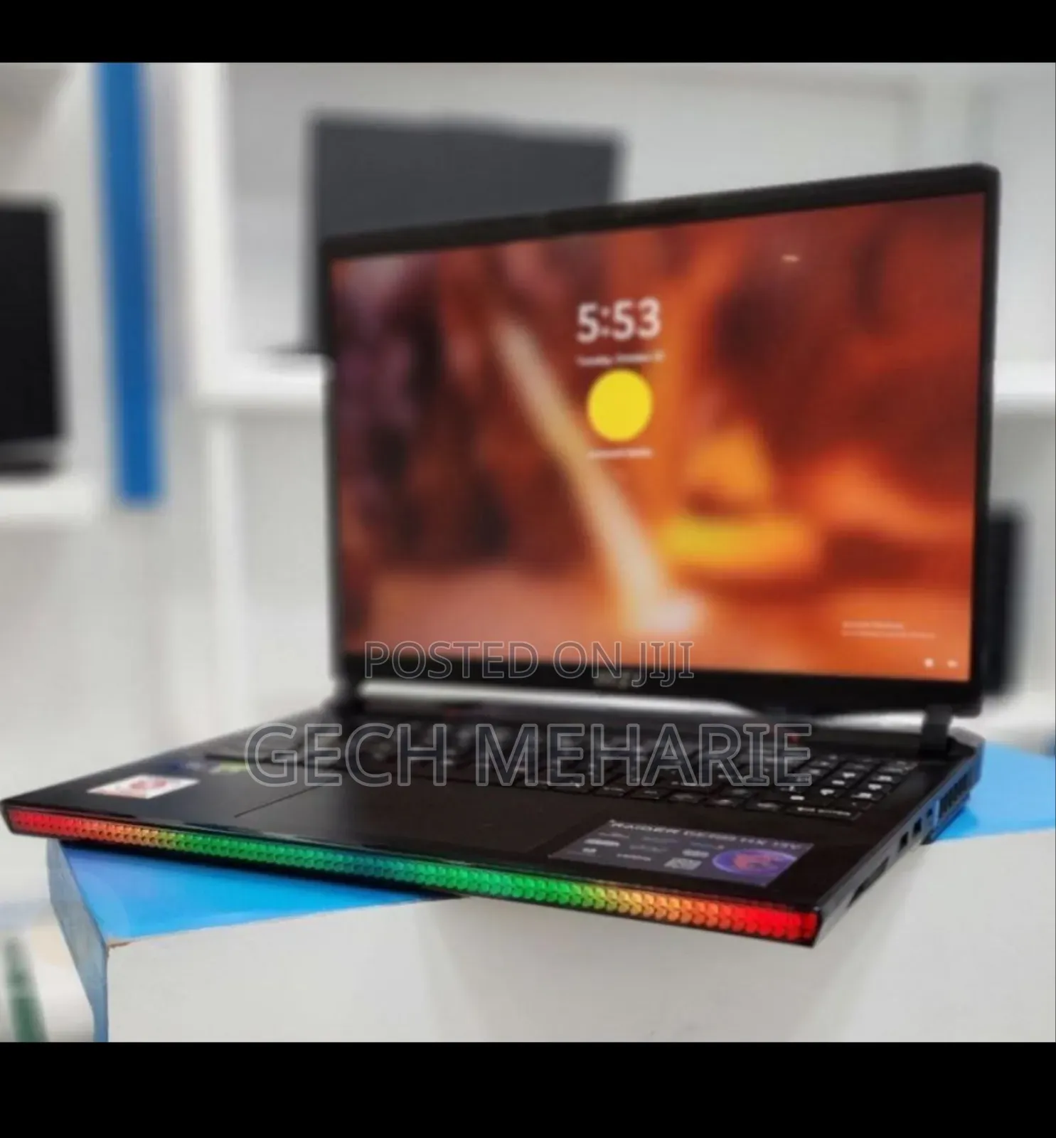 New Laptop MSI Raider GE76 12UGS 16GB Intel Core I9 SSD 1T