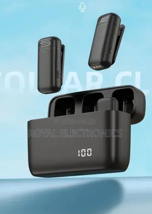 Dual Mic With Charging Case HD Recording Noise Cancellation