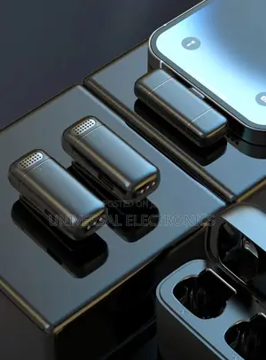 Lapel Dual Microphone Noise Reduction Audio Video Recording