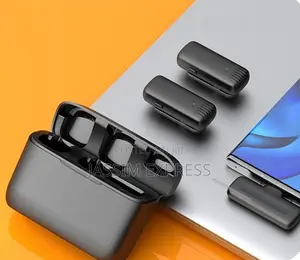 Dual Lapel 2.4 GHZ ኦርጅናል Noise Reduction Wireless Microphone