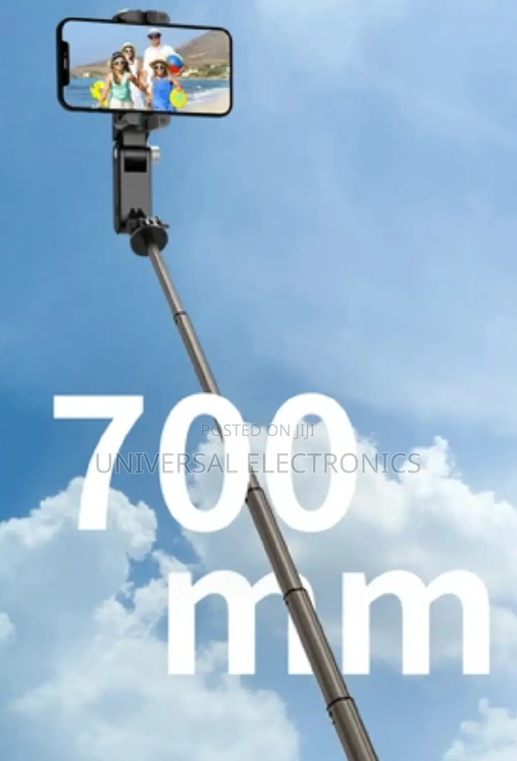 Gimbal Stabilizer + Selfie Stick + Tripod + Fill Light