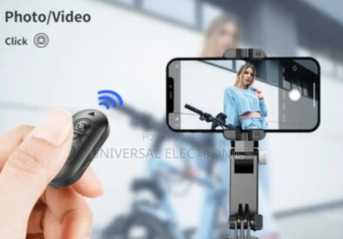 Gimbal Stabilizer + Selfie Stick + Tripod + Fill Light