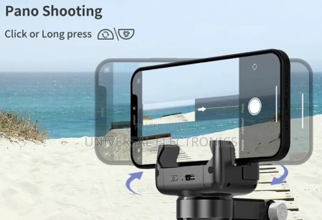 Gimbal Stabilizer + Selfie Stick + Tripod + Fill Light