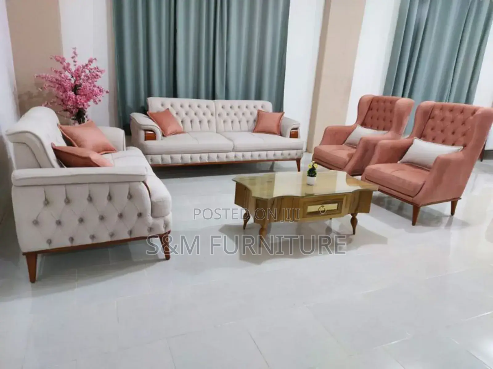 Smooth Sofa Set Design