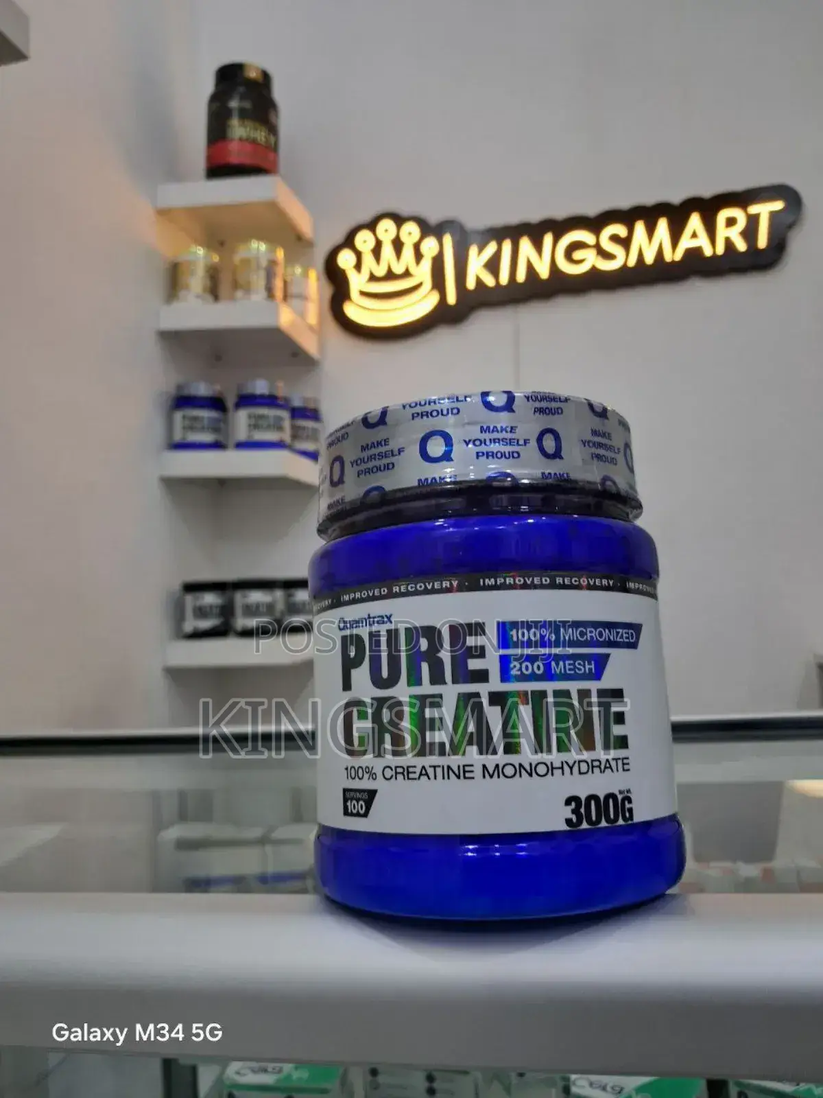 100% Pure Micronized Creatine Monohydrate