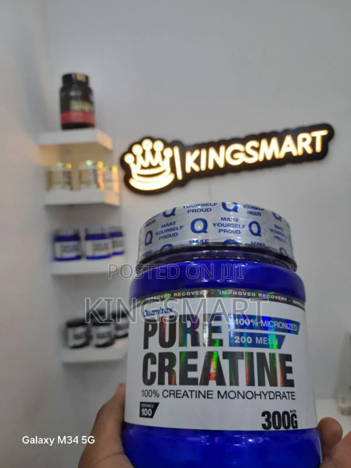 Pure Creatine Monohydrate Spain