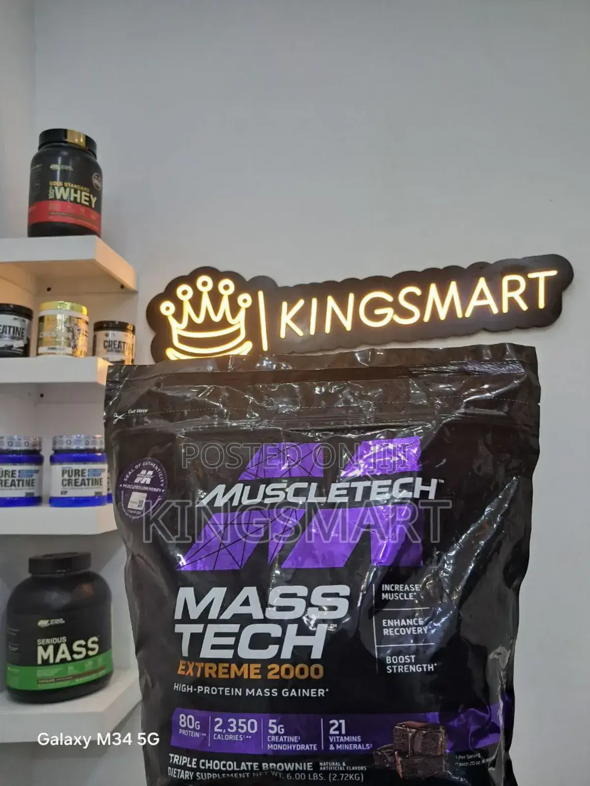 Masstech Ultimate Post Workout Protein Weight Gainer