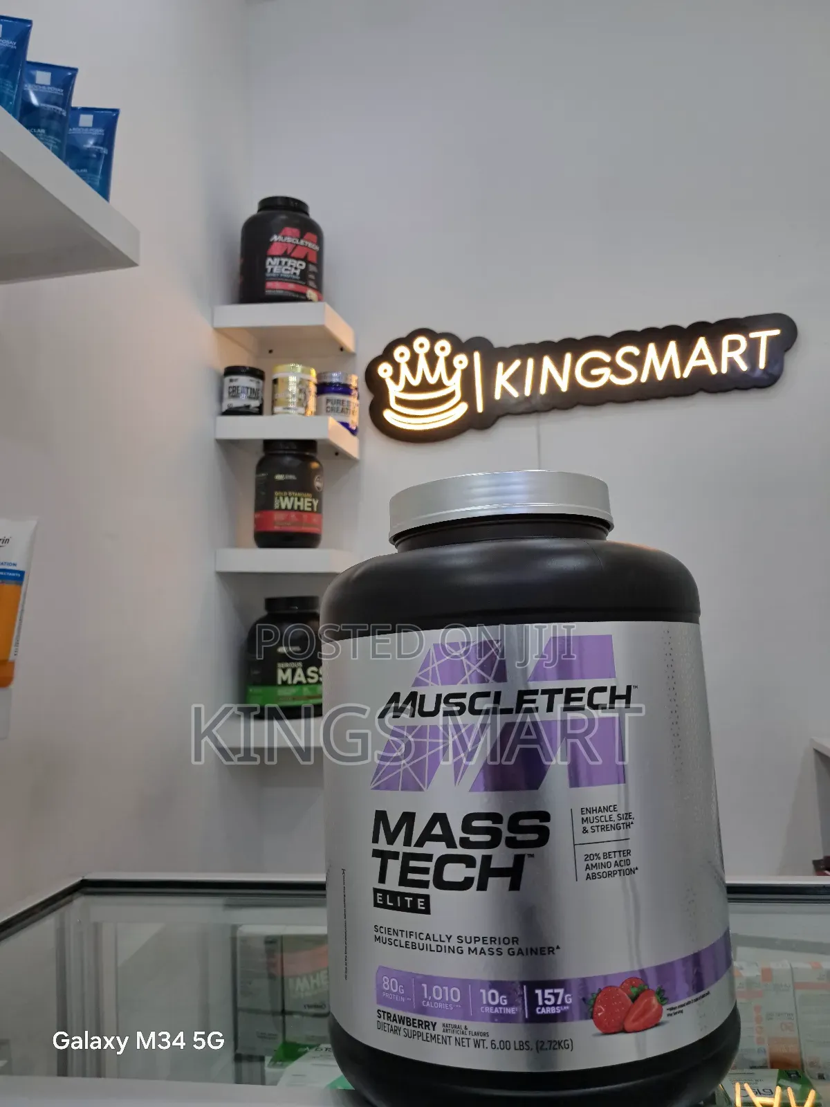 Mass-Tech Elite High Protein Mass Gainer 2.72kg Original