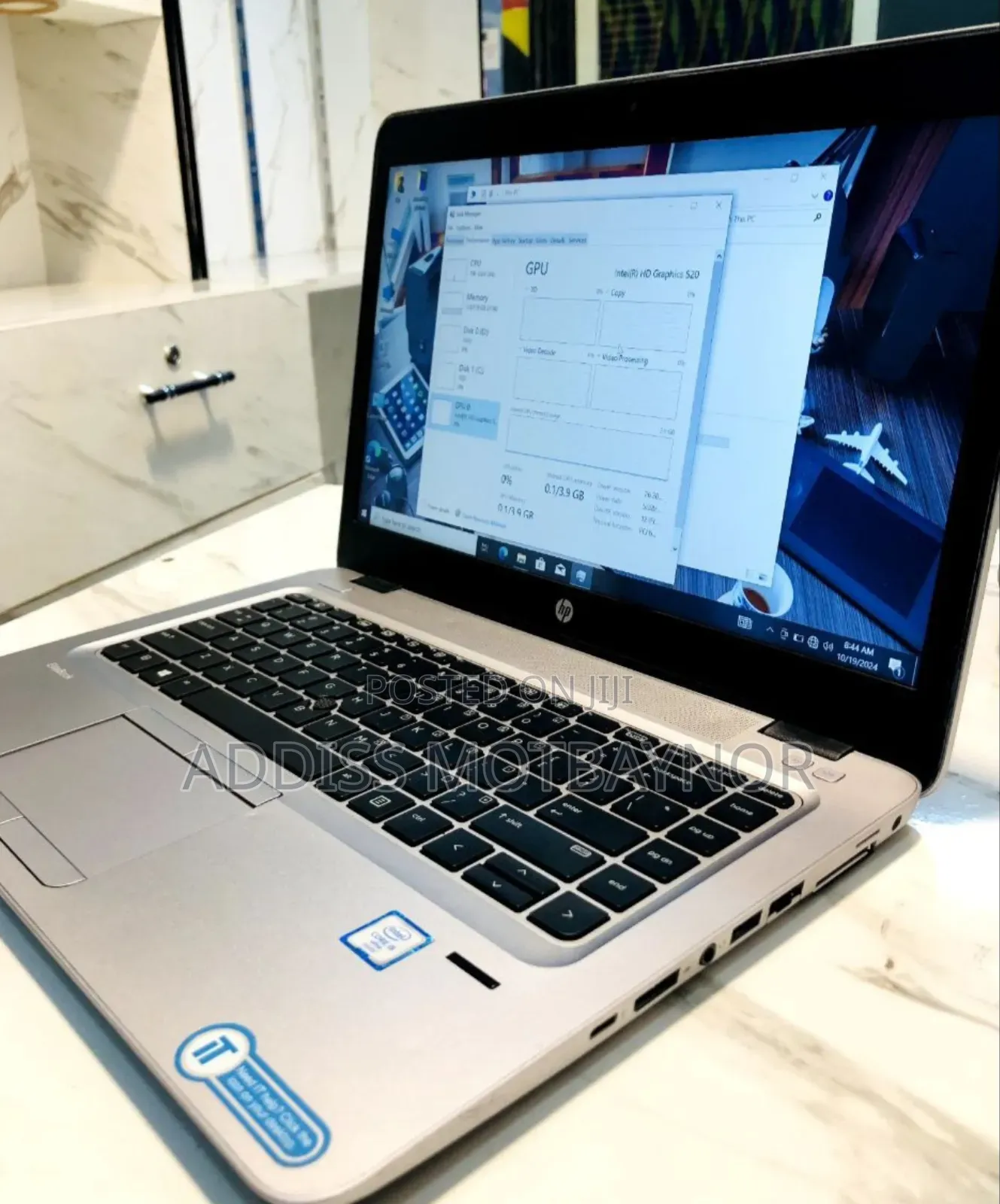 New Laptop HP EliteBook 840 8GB Intel Core I5 HDD+SSD 256GB