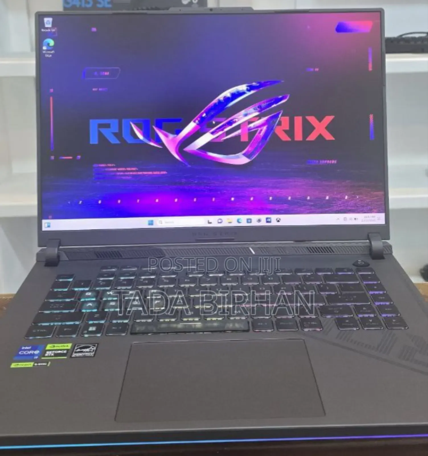 New Laptop Asus ROG Strix G15 18GB Intel Core I7 SSD 512GB