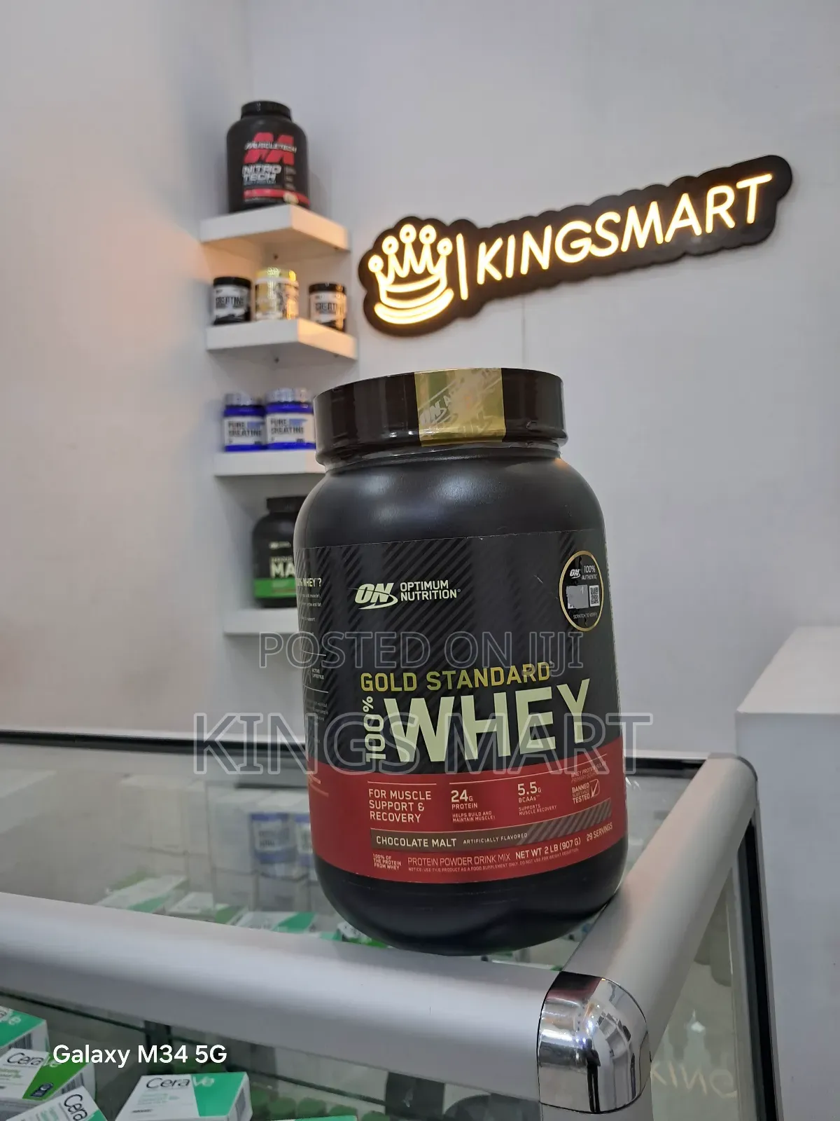 Optimum Nutrition Gold Standard Whey Protein Powder