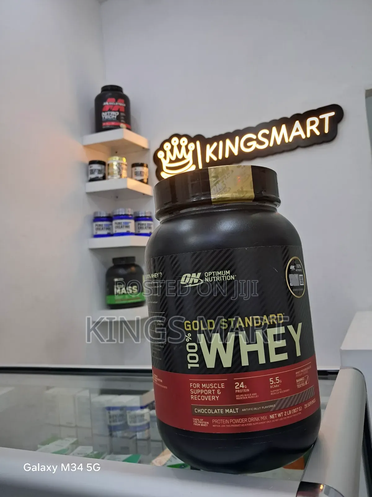 100%Gold Standard Whey Protein Made in Usa