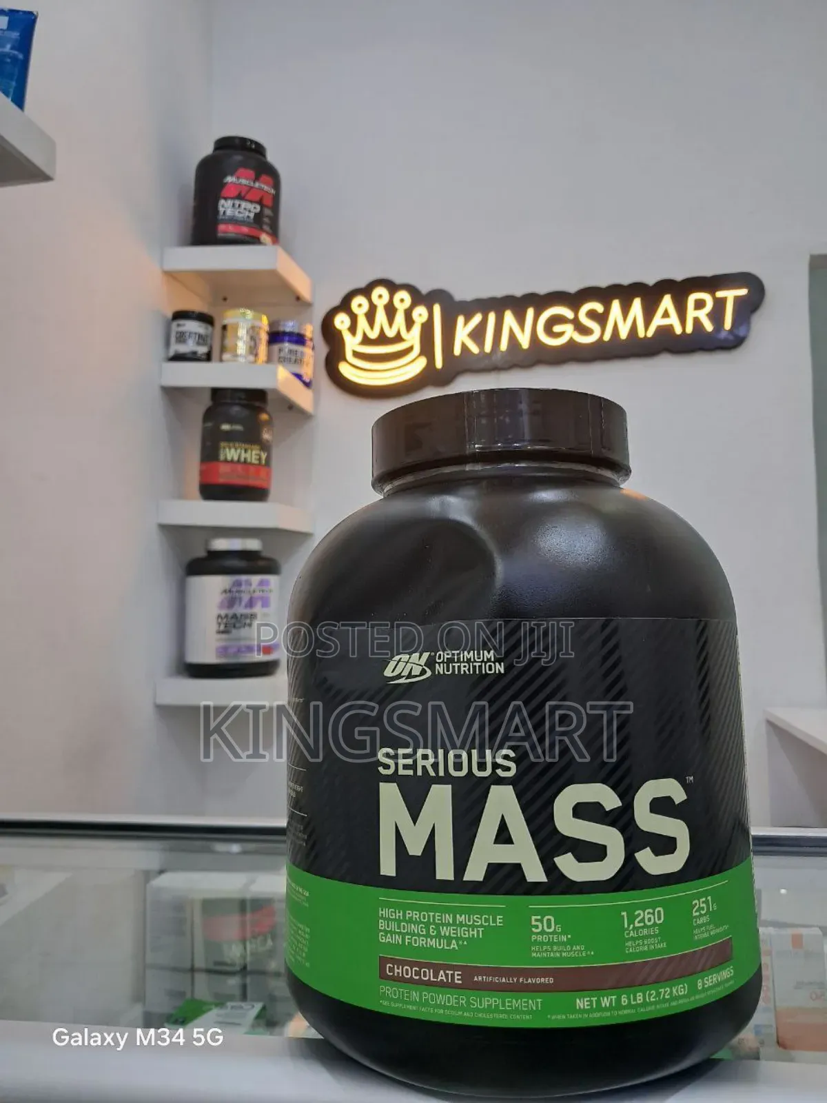 Optimum Nutrition Serious Mass Usa Mass Gainer