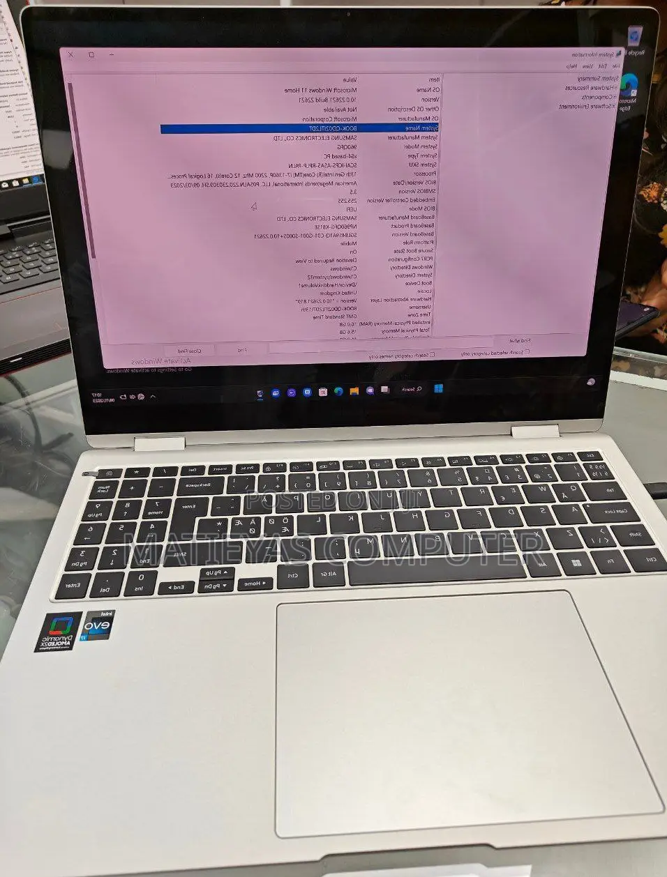 New Laptop Samsung 16GB Intel Core I7 SSD 512GB