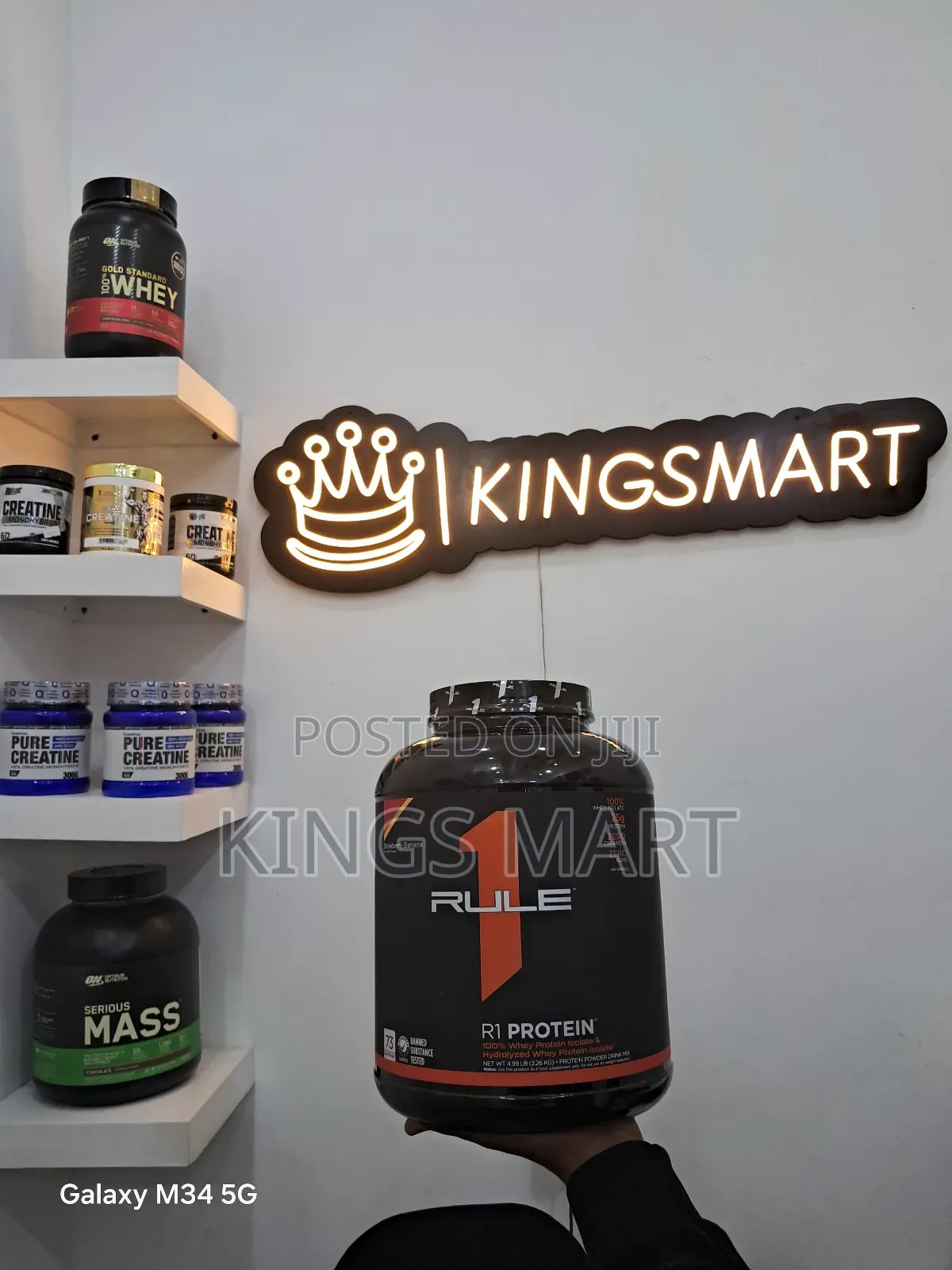 Rule 1 100% Whey Protein Isolate