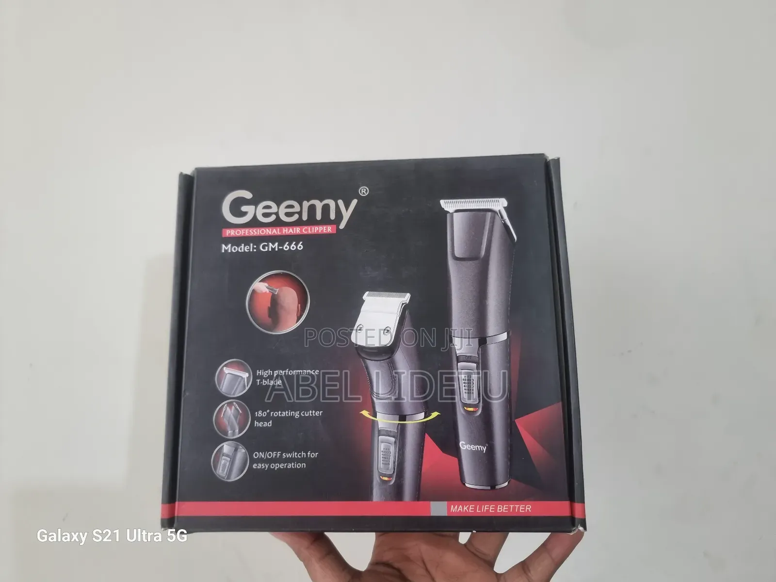 Geemy Clipper Model GM-666