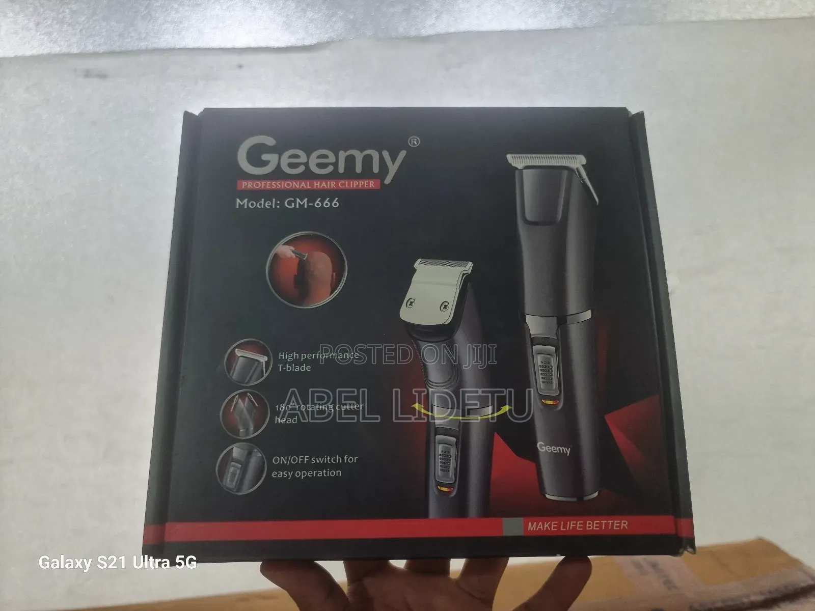 Geemy Clipper Model GM-666