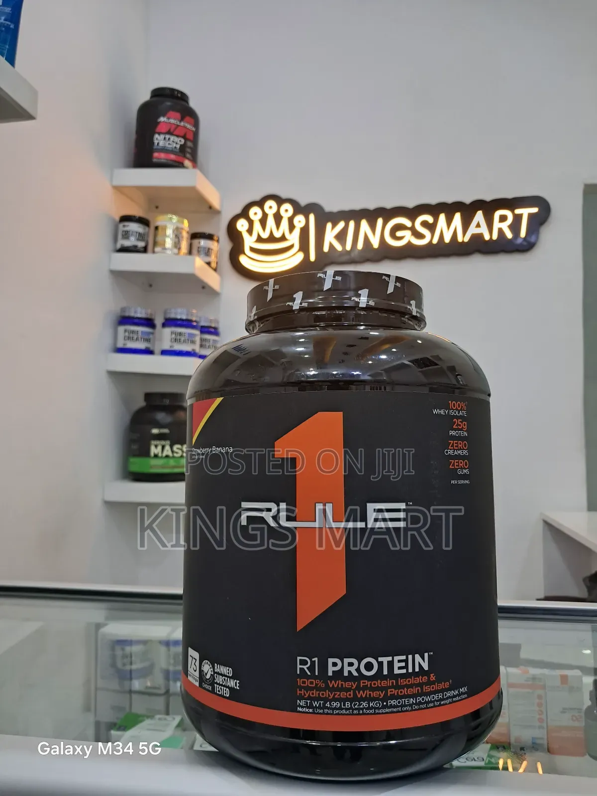 Original Whey Protein Powder Rule 1 (73 Serving)