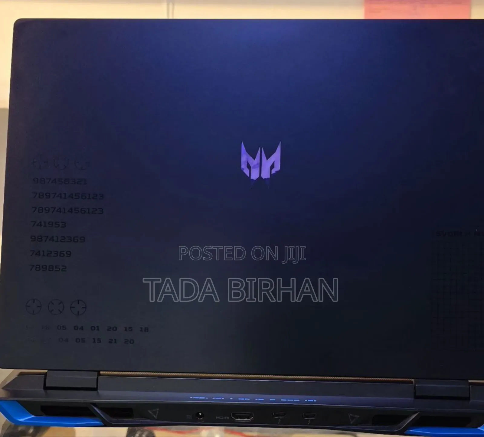 New Laptop Acer Predator Helios 300 16GB Intel Core I9 SSD 1T