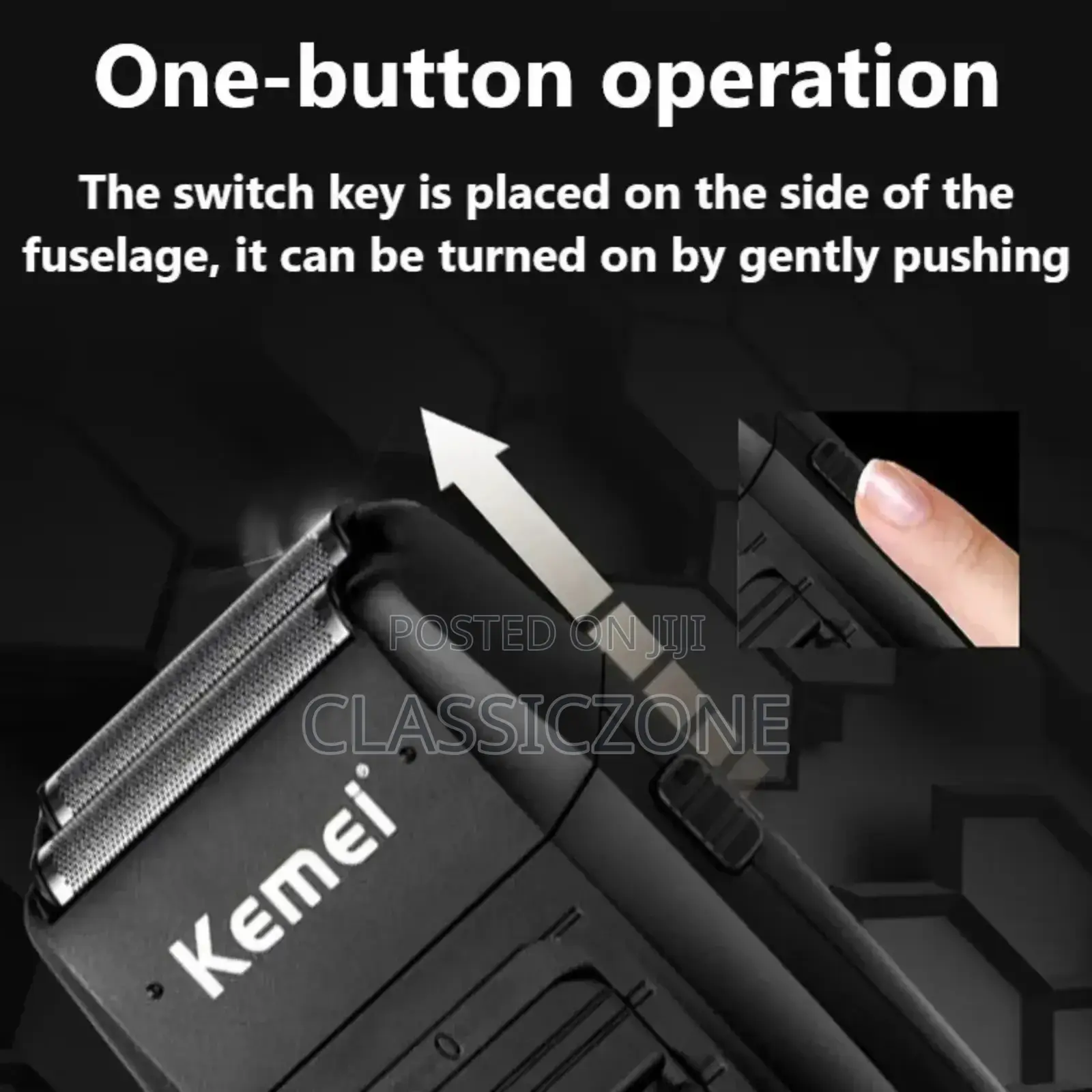 Kemei Rechargeable Electric Shaver