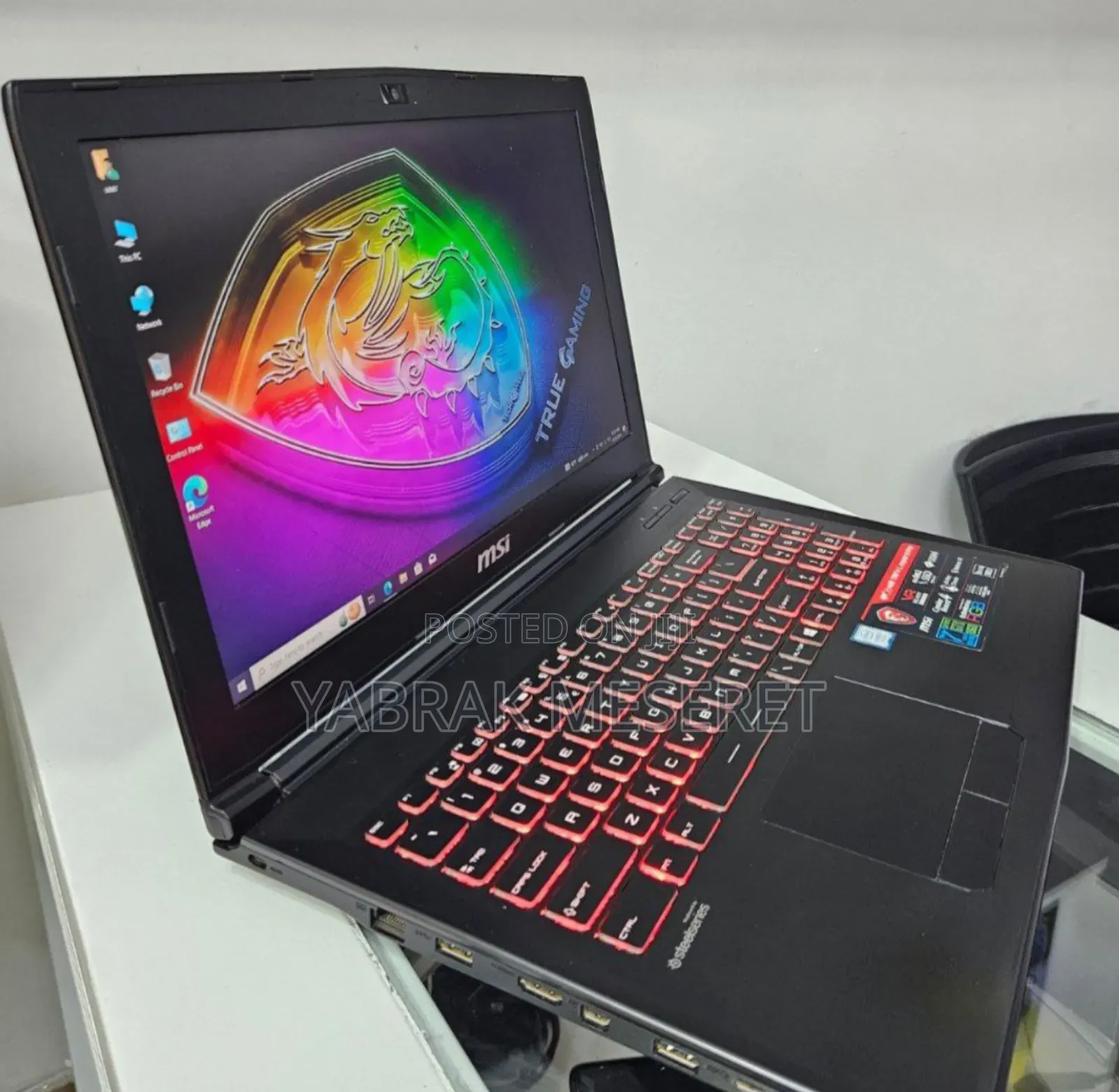 New Laptop MSI 8GB Intel Core I7 HDD+SSD 1T