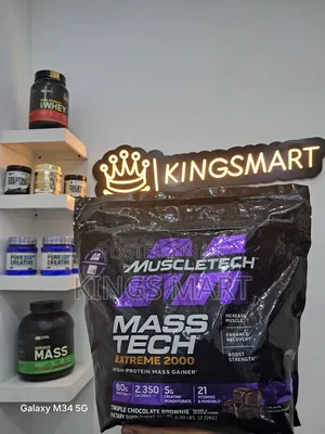 Photo - Mass-Tech Extreme 2000 High Protein Mass Gainer 2.72kg