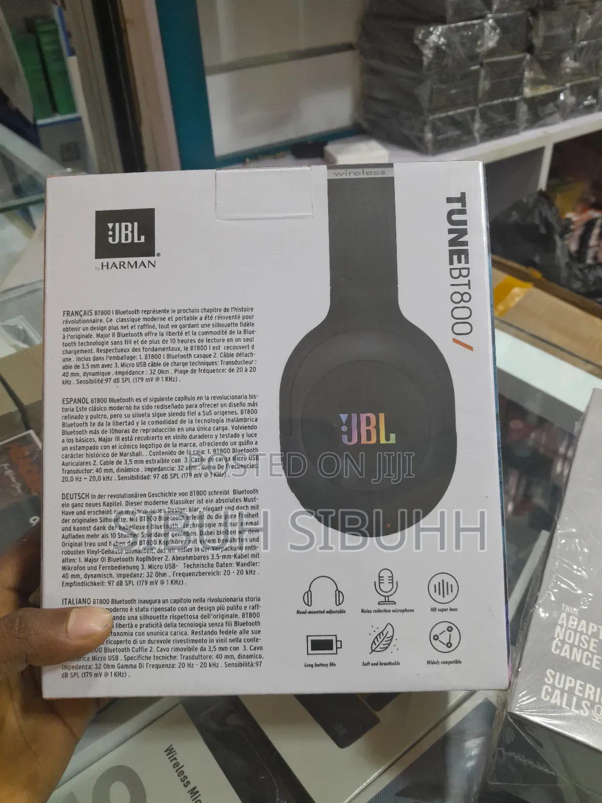 Original JBL Wireless Headset 800bt