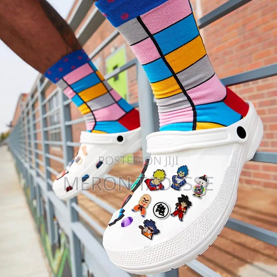 CROCS STICKERS / SHOE CHARM የጫማ ማስጌጫ a Dozen(12 Pcs)