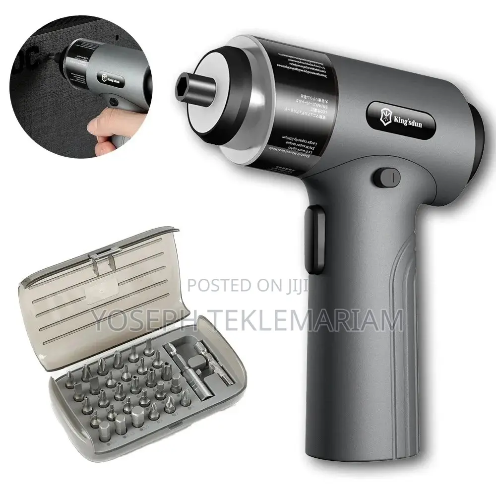 Electric Cordless Screwdriver Set