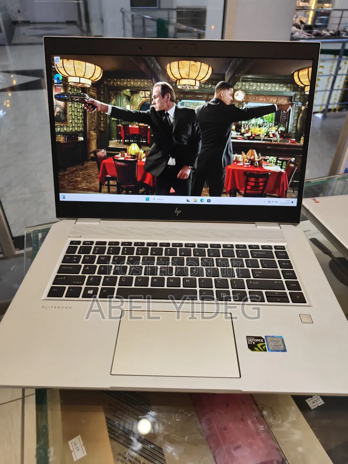 New Laptop HP EliteBook 1050 G1 16GB Intel Core I7 SSD 512GB