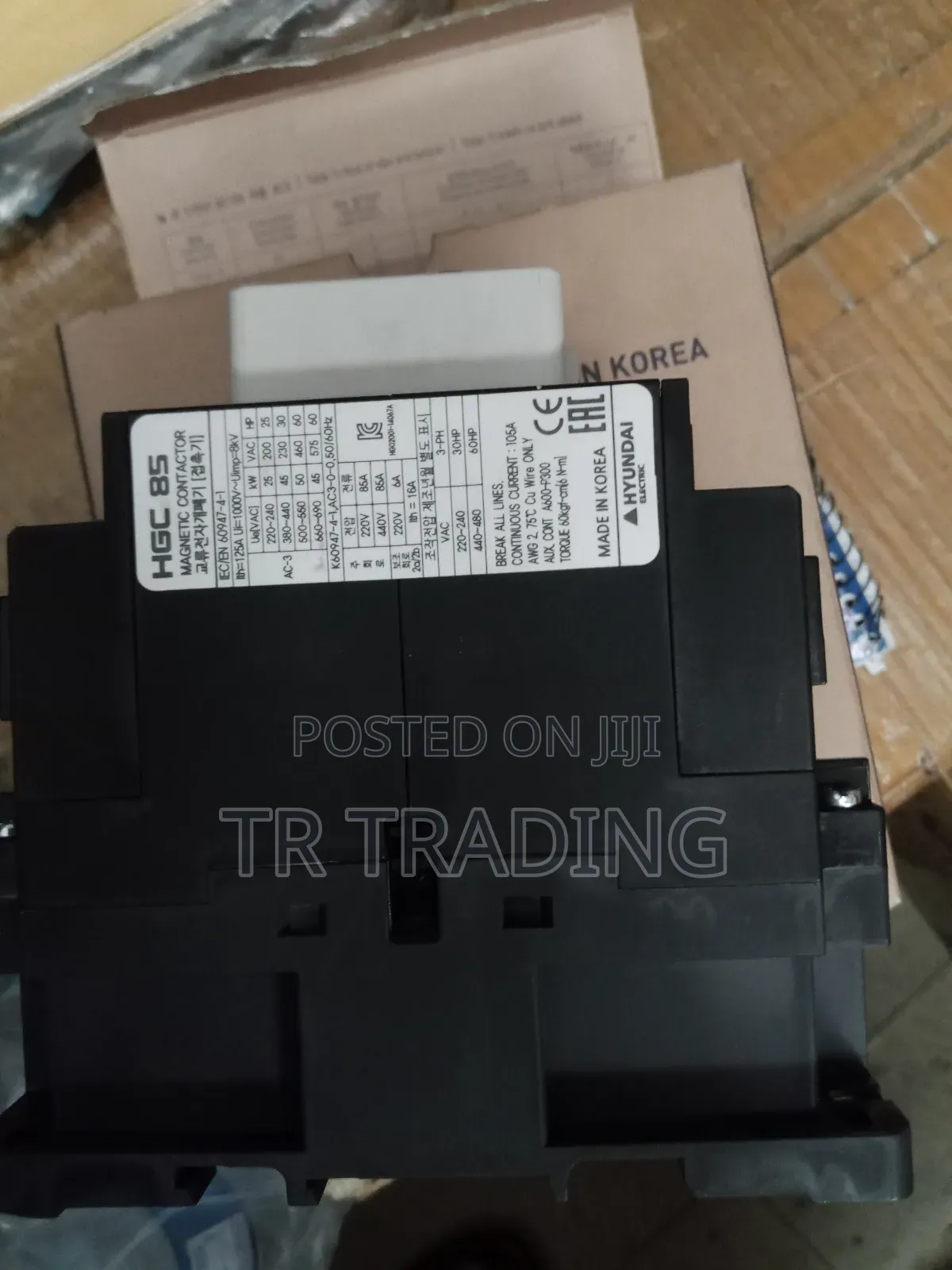 Hyundai Contactor 85A,220v