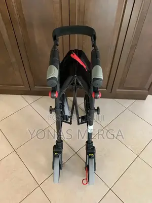 Folding Walker Rollator Walker With Seat,4-Wheels Convenient