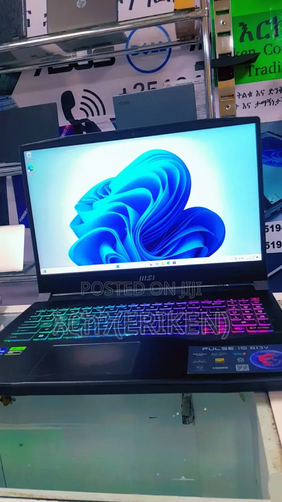 New Laptop MSI Pulse GL76 16GB Intel Core I7 SSD 1T