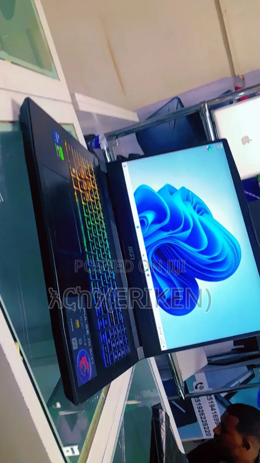 New Laptop MSI Pulse GL76 16GB Intel Core I7 SSD 1T