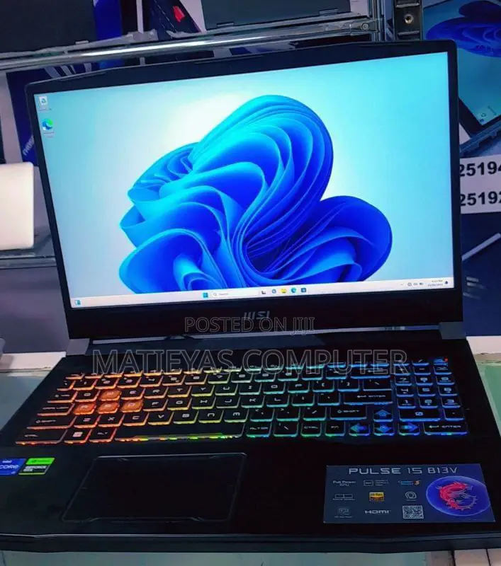 New Laptop MSI 16GB Intel Core I7 SSD 1T