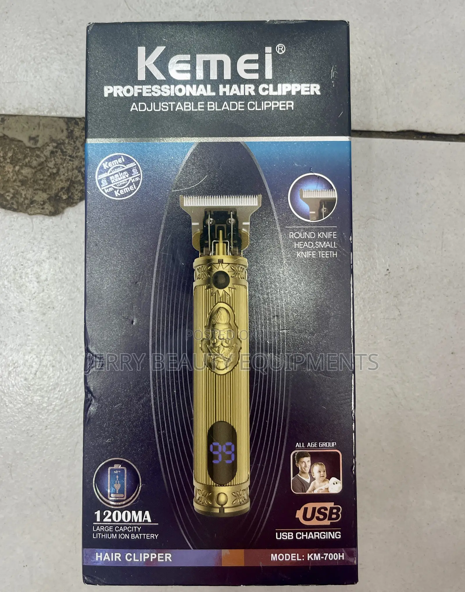 Kemei Professional Hair Clipper 700b